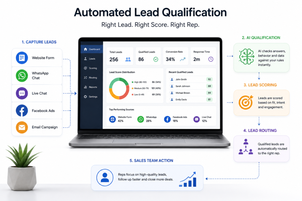 How the Automated Lead Qualification Process Works