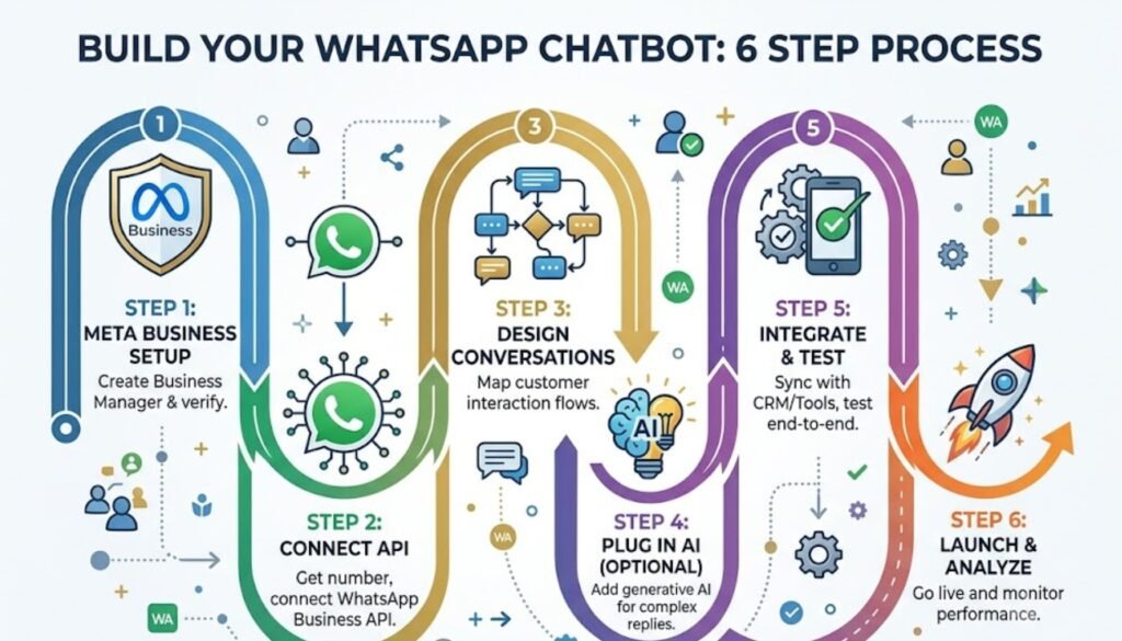 How to Build a WhatsApp Chatbot: Step-by-Step Guide