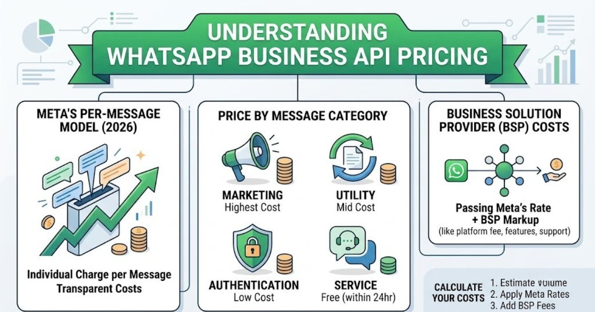 whatsapp business api pricing