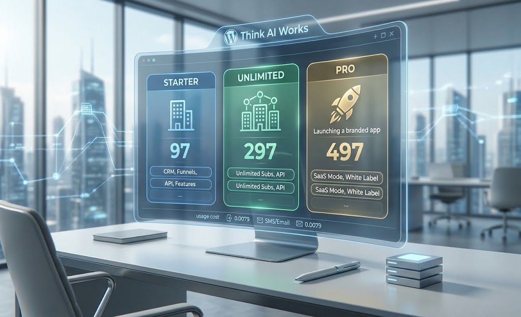 gohighlevel pricing
